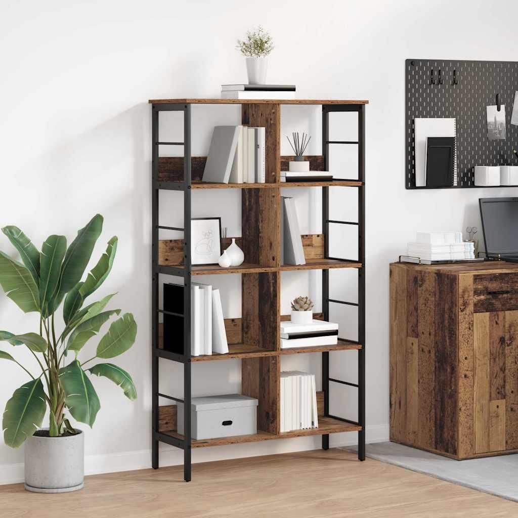 Maison Exclusive - Bücherregal Altholz 82 x 32 x 144,5 cm Holzwerkstoff