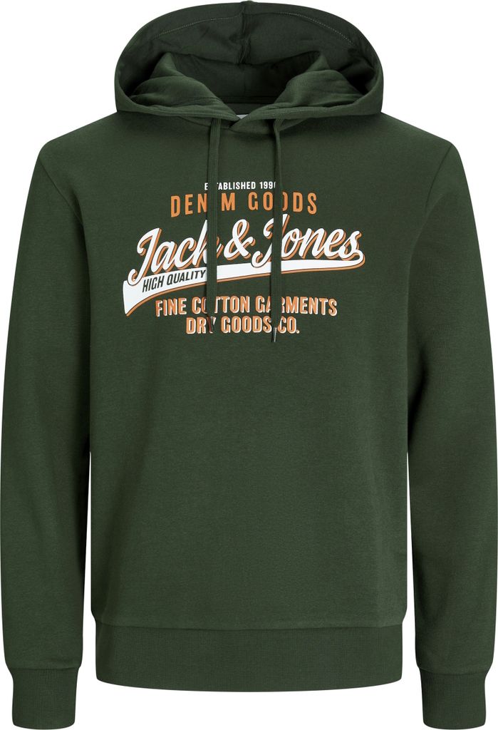 JACK & JONES Herren Hoodie JJELOGO Sweat Hood