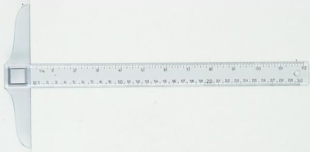 Reißschiene 330M 30cm transparent