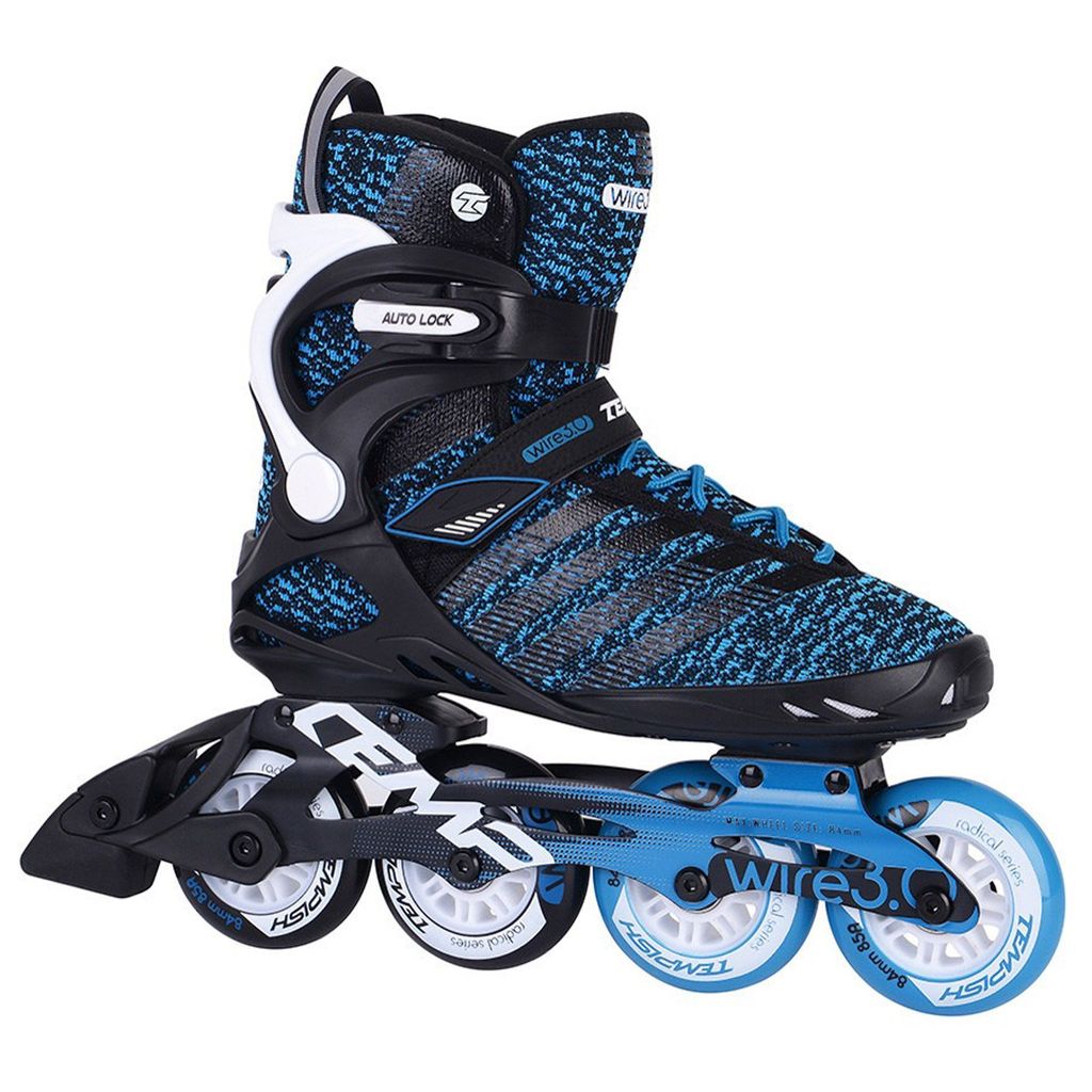 Tempish Wire 3.0 inline skates, blauw, EU 44. Blauw, EU 44 Productafbeelding 