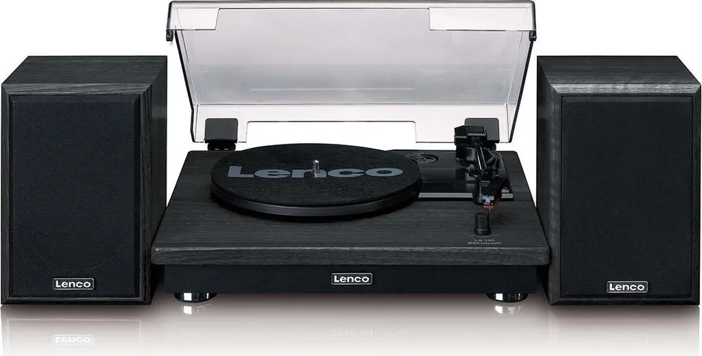 Platine vinyle Bluetooth avec 2 haut-parleurs intégrés 33/45/78 tours