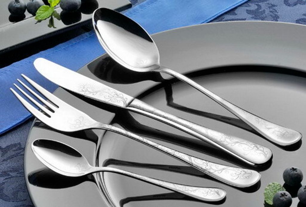 5x 24-tlg. Besteck CELINE aus Chrom-Nickel- Besteck, Besteckset