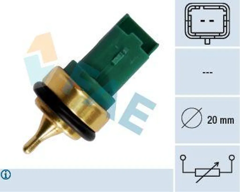 Sensore Liquido Raffreddamento FAE 33707 Compatibile PSA 1338.F8