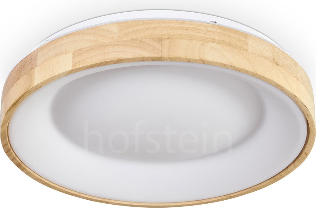 Ferrara Deckenlampe aus Holz/Metall/Kunststoff in Natur/farbenWeiß