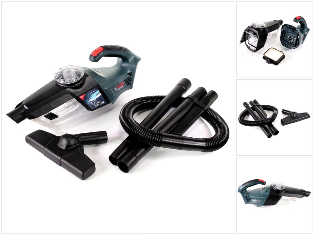 Bosch GAS 18V-1 Professional, Suchy, Filtracja, 600 l/min, Zdjęcie produktu 