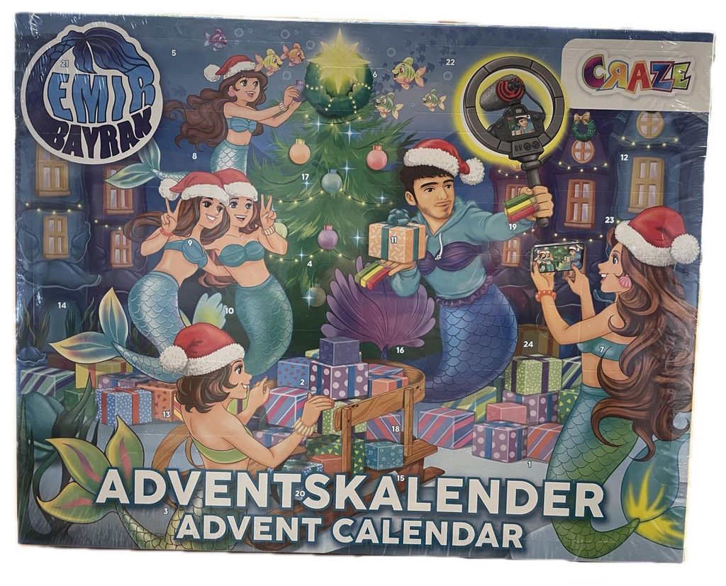CRAZE 40522 Emir Bayrak Adventskalender Produktbild 