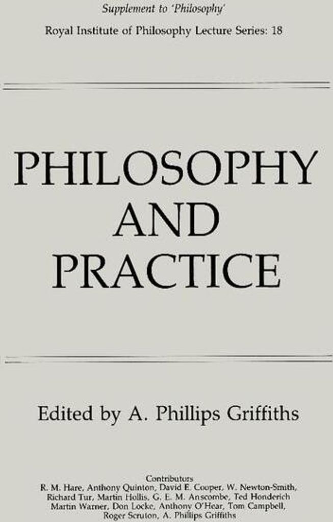 Philosophy and Practice