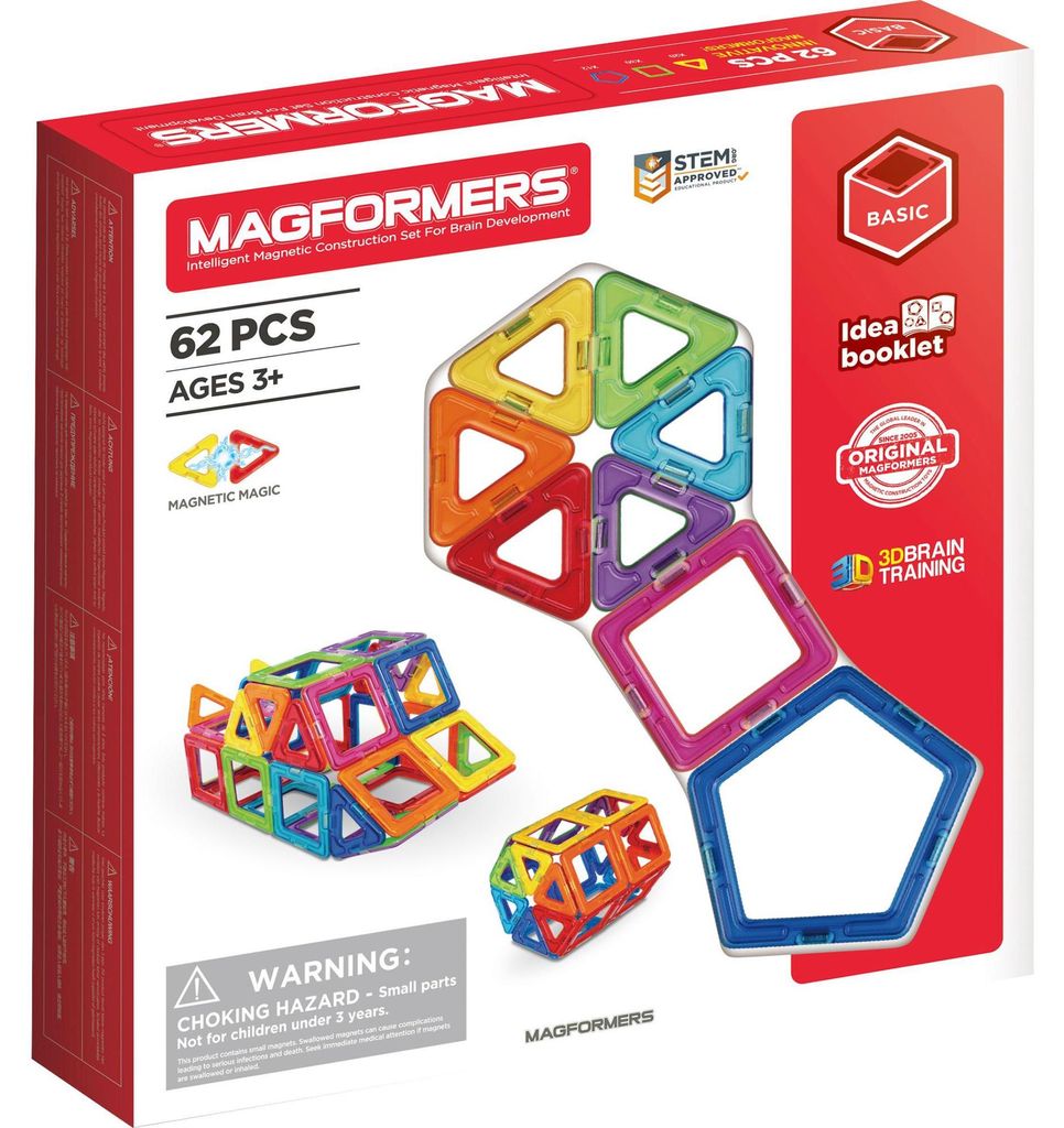 Magformers 62 pièces"" Image du produit 