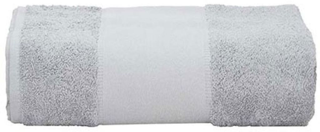 A&R AR077 | PRINT-Me Big Towel - Badetuch - 100 x 210 cm - Farbe: Light Grey - Größe: 100 x 210 cm