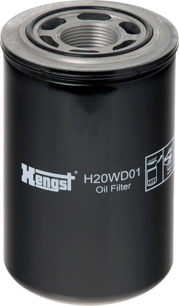 Filtre à huile H20WD01 HENGST FILTER pour entretien moteur régulier