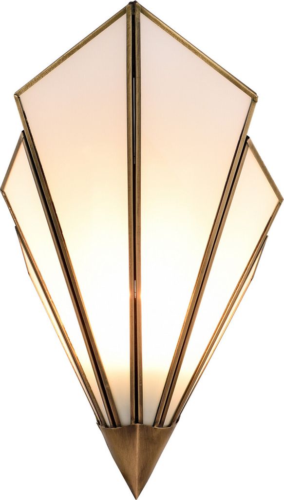 Marrakesch Wandlampe Wandleuchte für Innen 36cm groß Lampenschirm aus Metall & klares Glas | Lampe Wohnzimmerlampe Varun als aesthetic Deko im Wo...