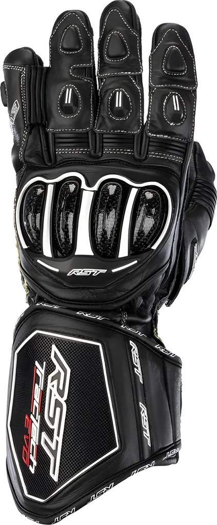 Gants RST TracTech Evo 4 Cuir Noir Taille S : sécurité et confort moto