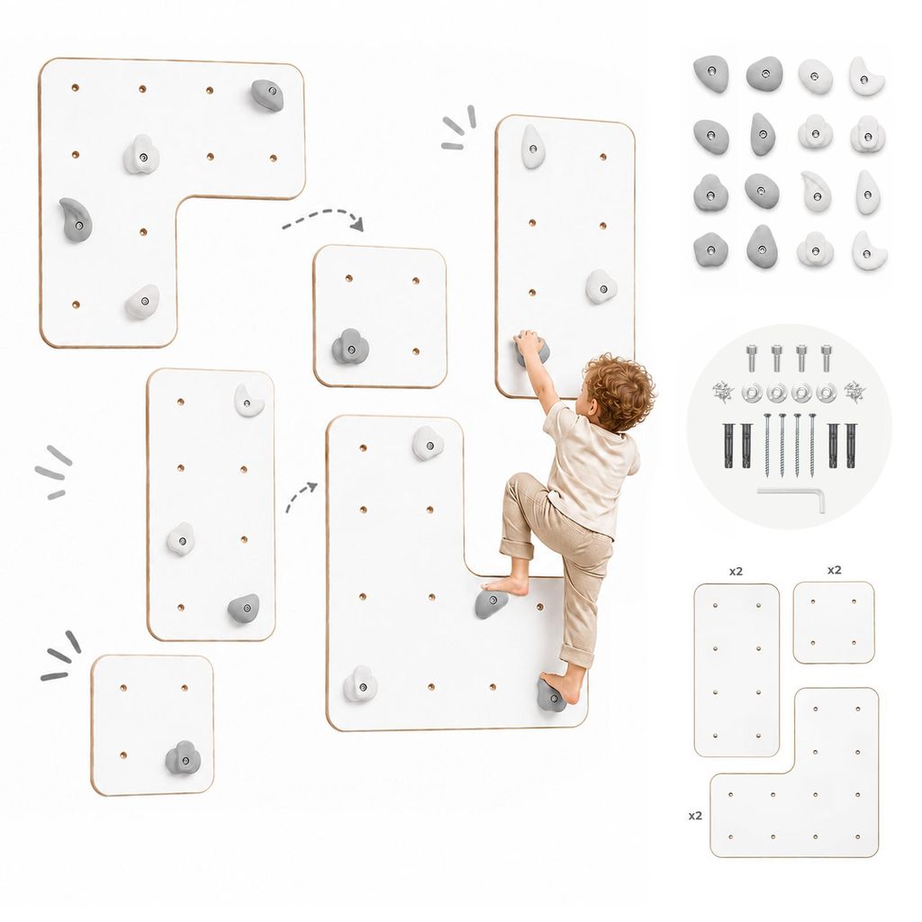 MAMOI ® Parete da arrampicata per bambini, parete da Immagine del prodotto 