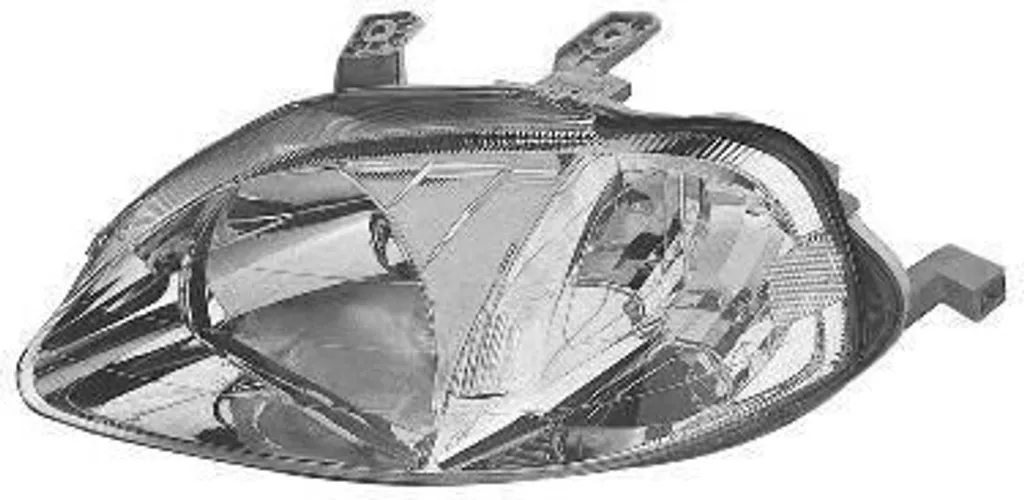 Faro sinistro Van Wezel per Honda Civic - 1