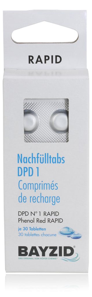Phenolrot und DPD1 Nachfülltabletten (2 x 30) Produktbild 