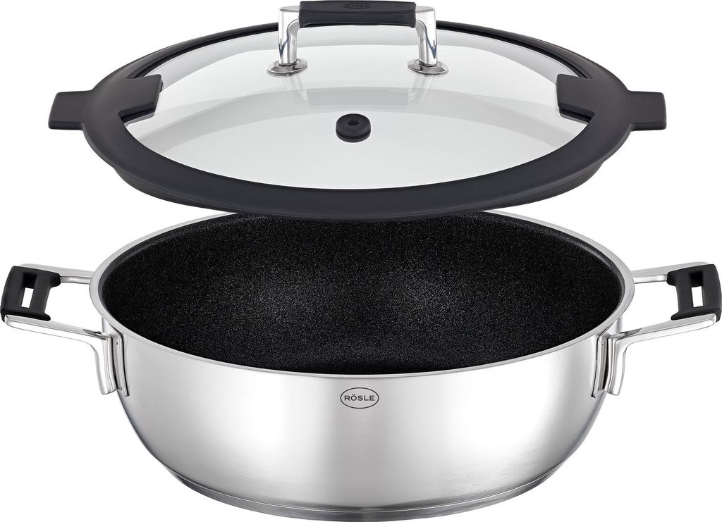 RÖSLE 13616 Servierpfanne SILENCE PRO Ø 28 cm ProResist mit Produktbild 