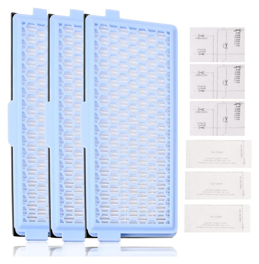 3er-Pack Filter für Miele, inkl. 3 Active AirClean Filter Produktbild 