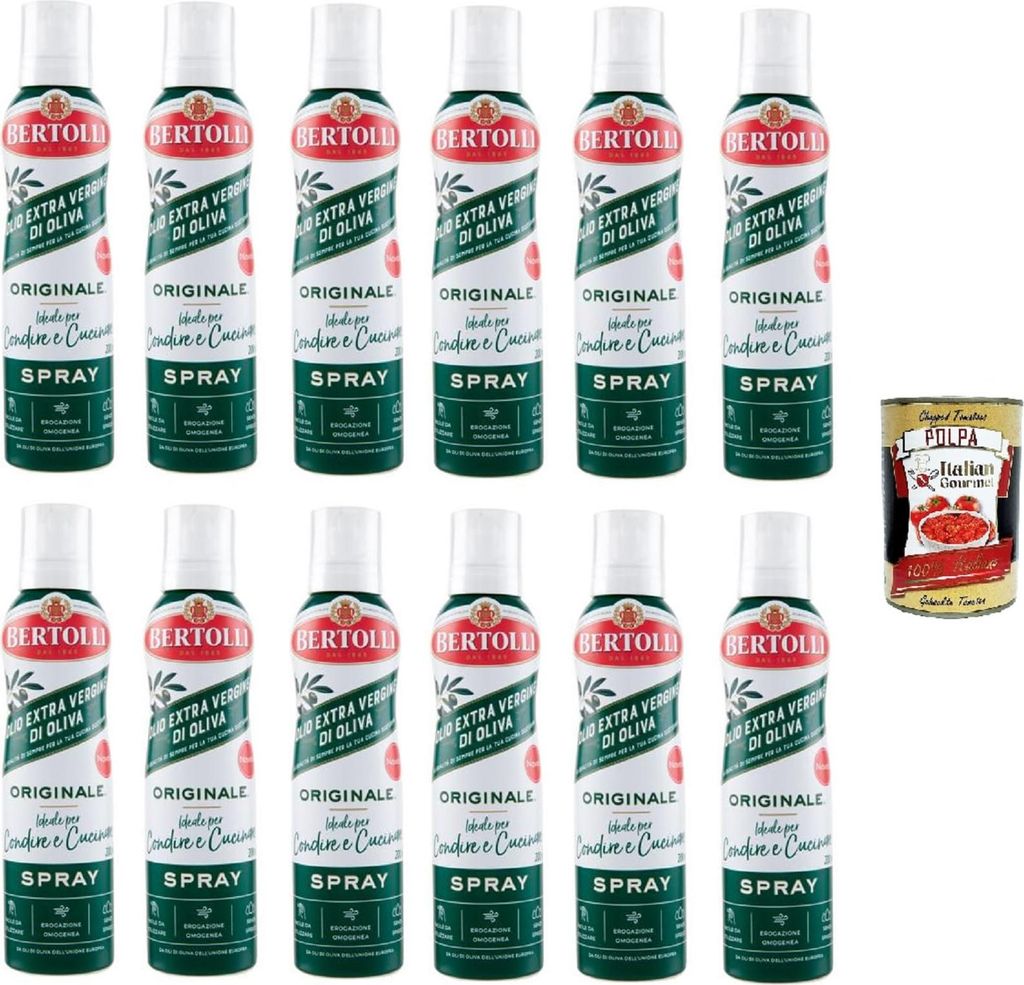 Bertolli Original Natives Olivenöl Extra Spray 12x 200 ml + Produktbild 