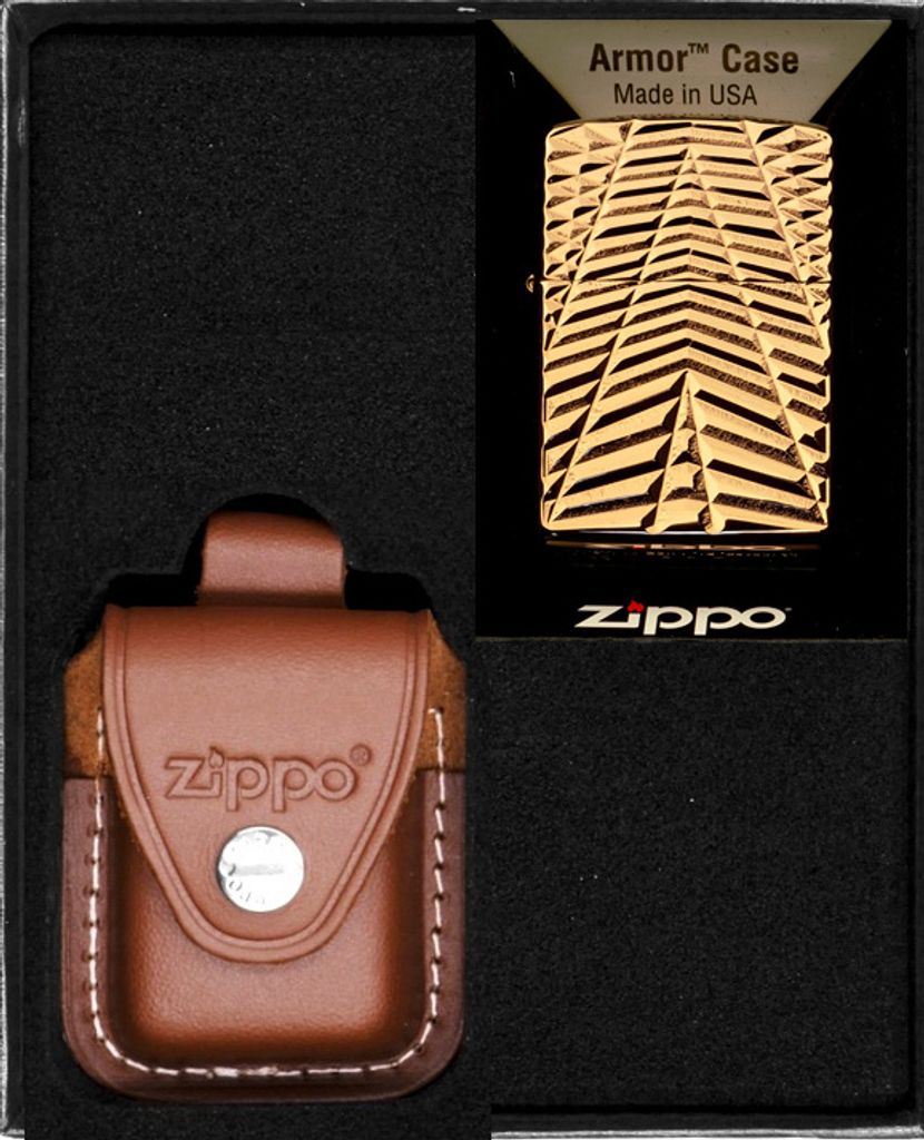Feuerzeug-Set ZIPPO GEOMETRIC PATERN DESIGN Geschenk No2