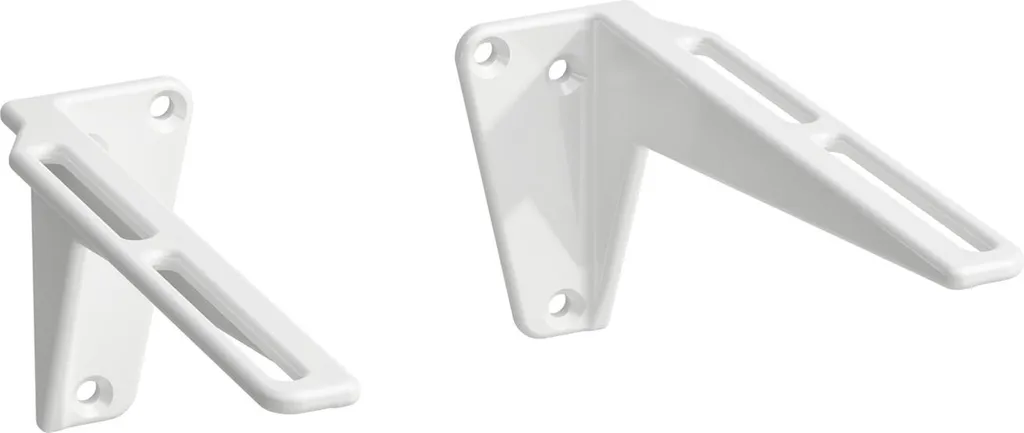 Laufen Sonar H8943400000001: Set Supporto Angolare per Lavabo Bianco
