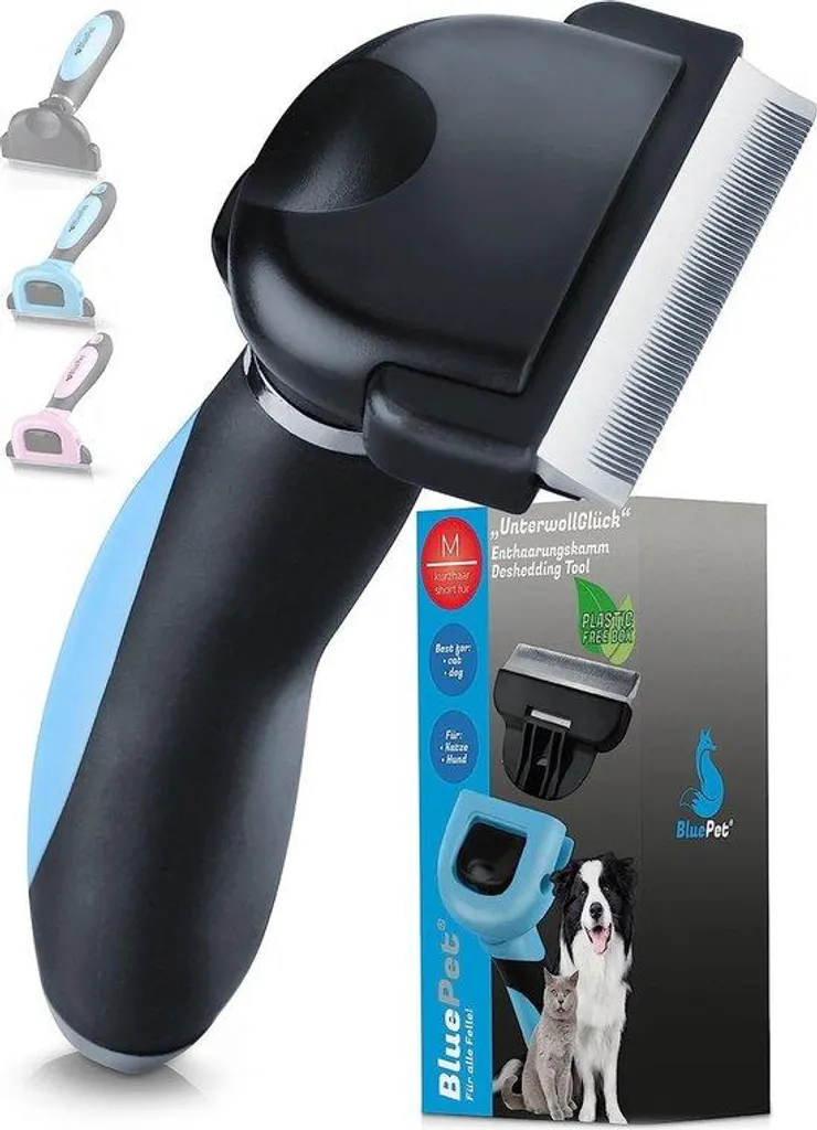 Brosse autonettoyante 60mm élimine les poils morts de vos animaux