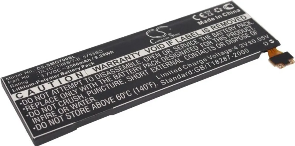 Batteria Nuova per Samsung Galaxy Player 5.0 YP-G70C 2500mAh