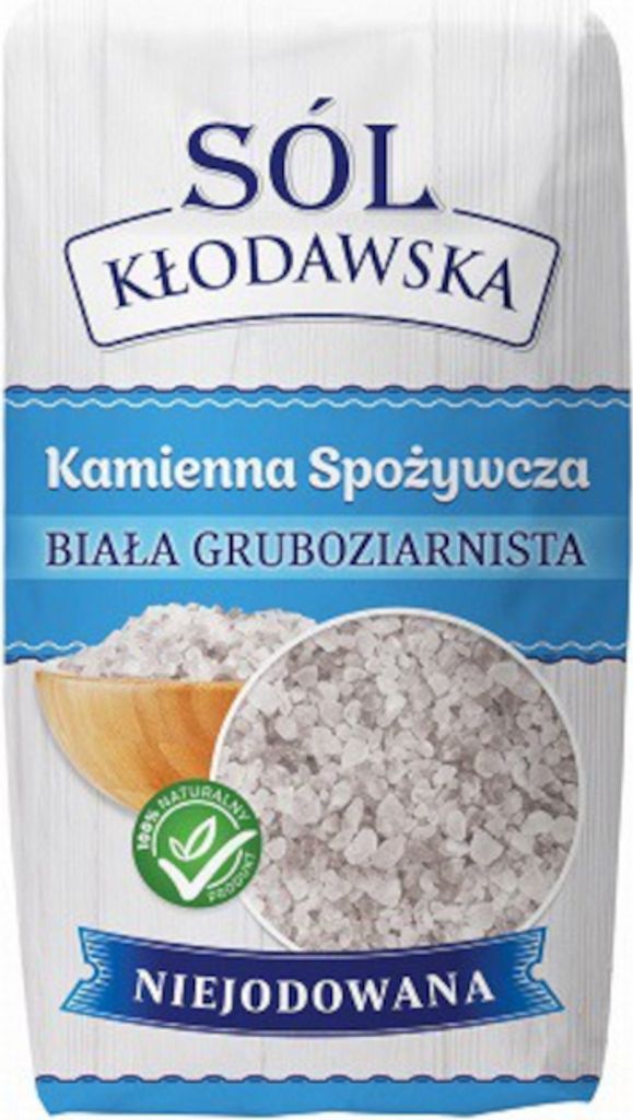 Kłodawa grobkörniges Steinsalz 1 kg - Salzbergwerk Kłodawa Produktbild 