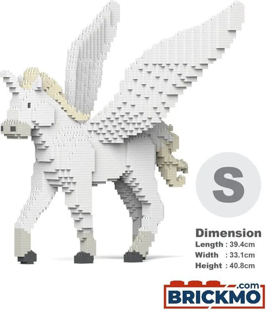 Kit Licorne JEKCA Incassable - Ne Tombe pas en Miettes - Blocs Adultes