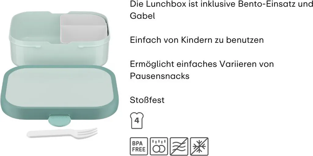 Lunchbox Mepal Campus Fairy Garden - Design Bento e Qualità Olandese - 6