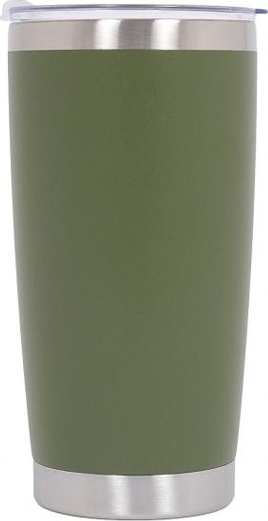 Thermos Edelstahl SS304 Isolierbecher mit Deckel Doppelwandig, 590ml Becher Grün.
