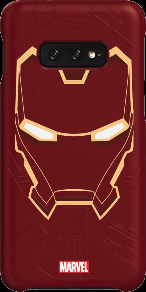 Regalo Cover Samsung S10e Marvel Iron Man Rosso - Edizione Speciale