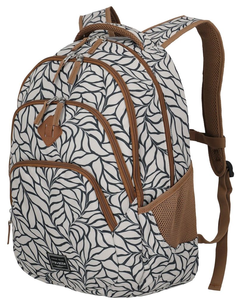 Rucksack TRAVELITE BASICS BACKPACK PRINT CREMEFARBENER Produktbild 