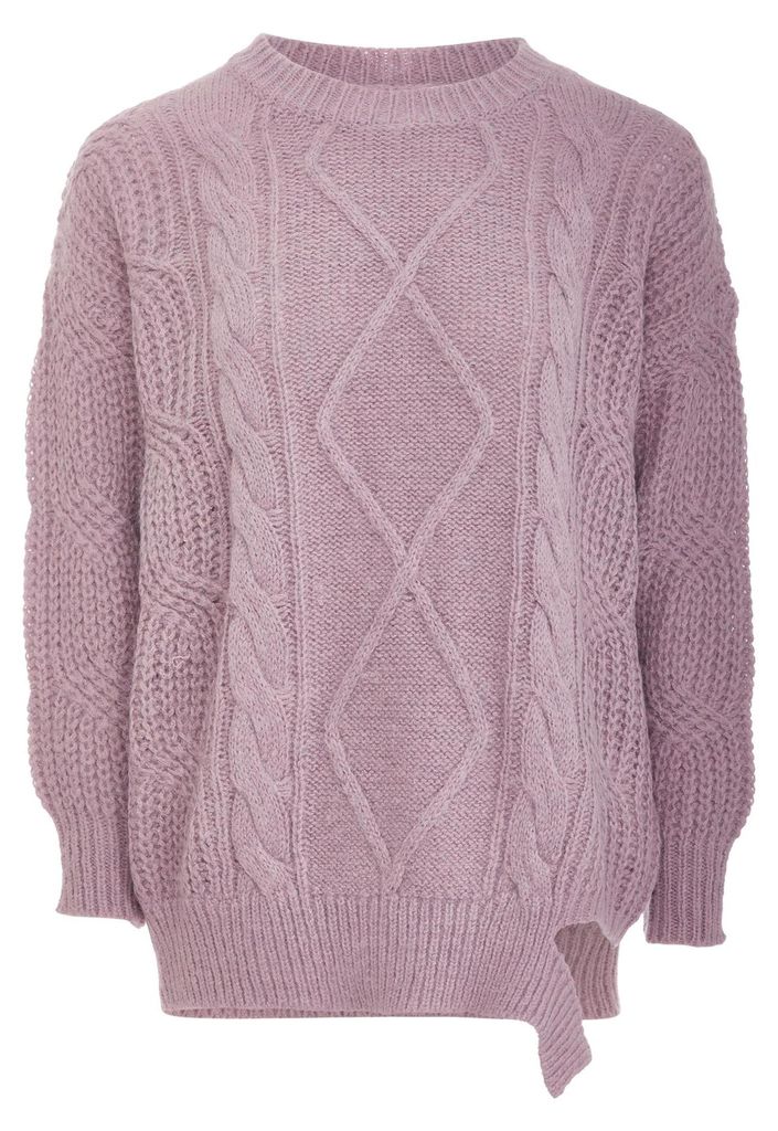 dulcey damen strickpullover - Violett, M