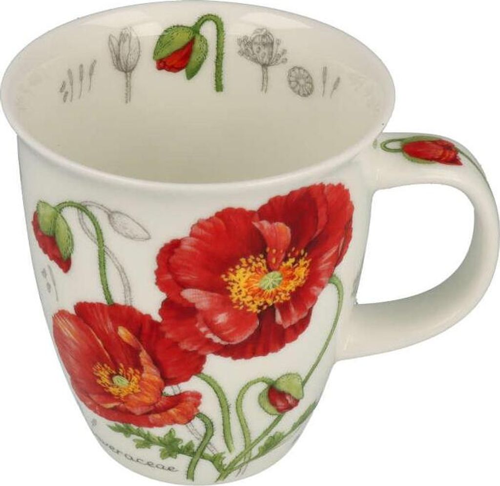 Becher Nevis, "Botanical Sketch Poppy"