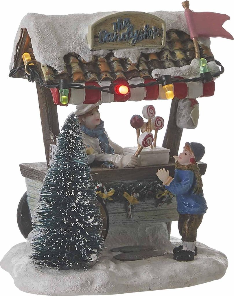 Figurine de Noël stand de bonbons Image du produit 
