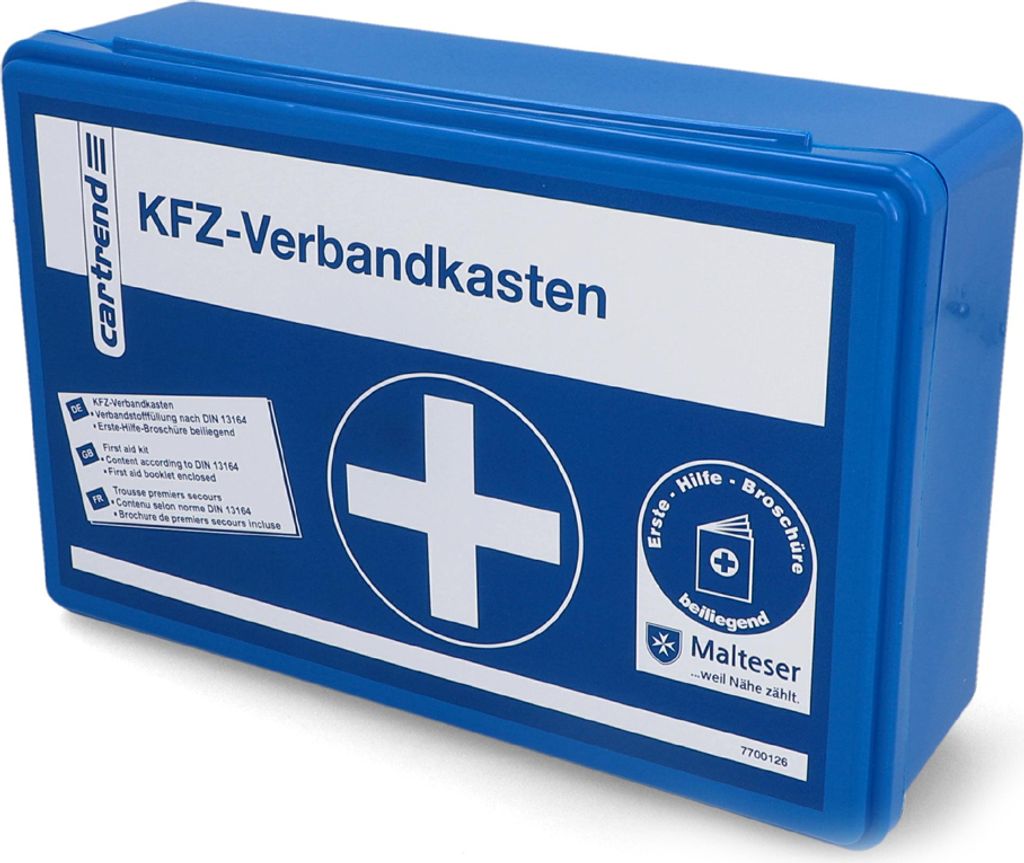 cartrend 7700126 cartrend kit di pronto soccorso per auto Immagine del prodotto 