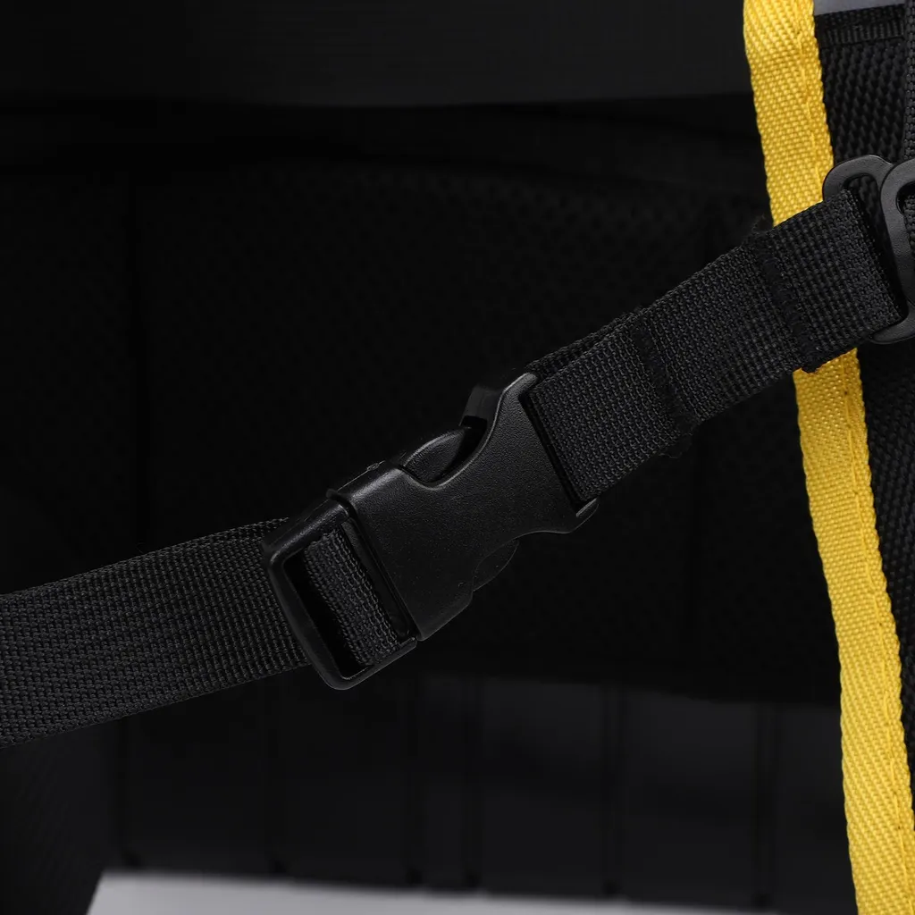 Sac à outils compartimenté en tissu Oxford avec base renforcée stable - 16