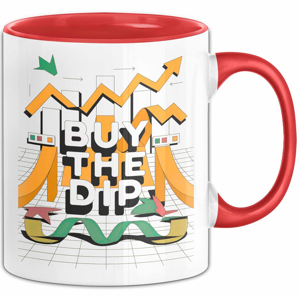 Börsen Analyst Tasse Geschenk Lustige Geschenkidee Spruch Für Markt Denker (Rot)
