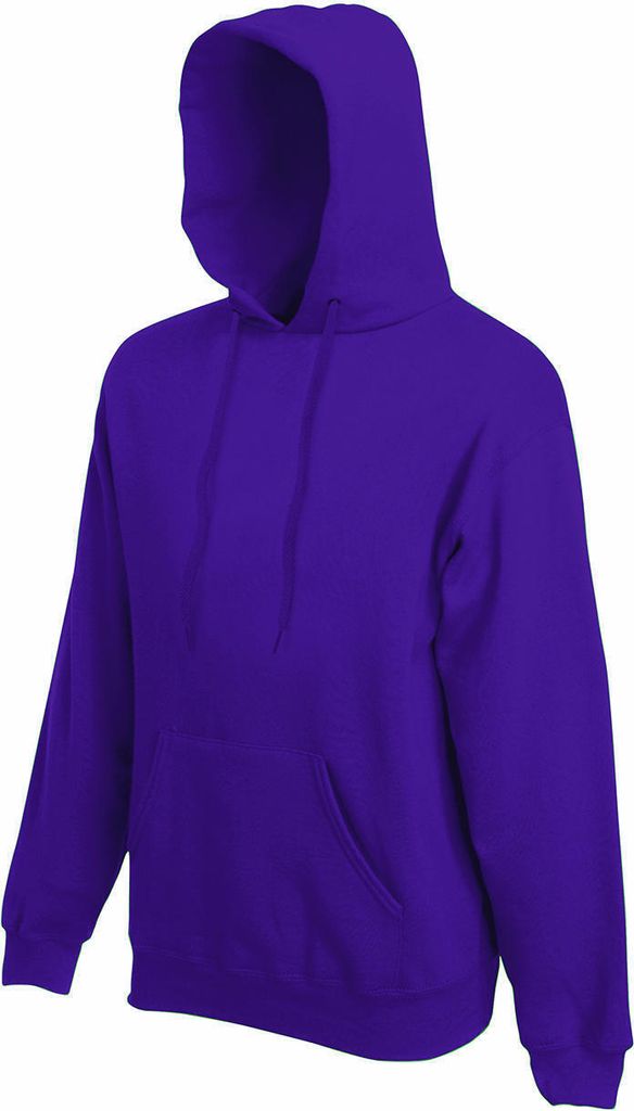 Fruit of the Loom 62-208-0 | Classic Hooded Sweat - Farbe: Purple - Größe: XL