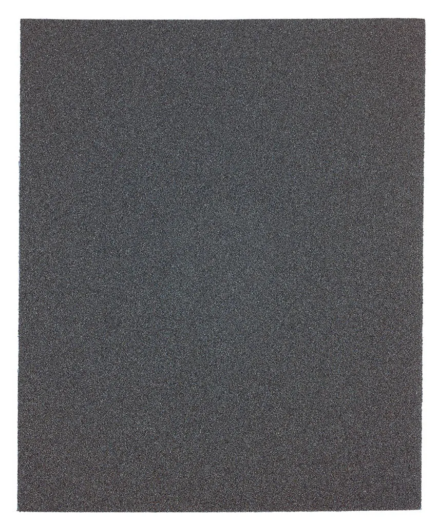 Papier abrasif métal et acier grain 80 - Lot de 50 feuilles K80 robustes