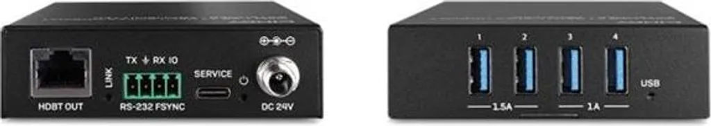 Lindy USB 3.2 100m Cat.6A avec Débit 5Gbps et Boîtier Métal Robuste - 4