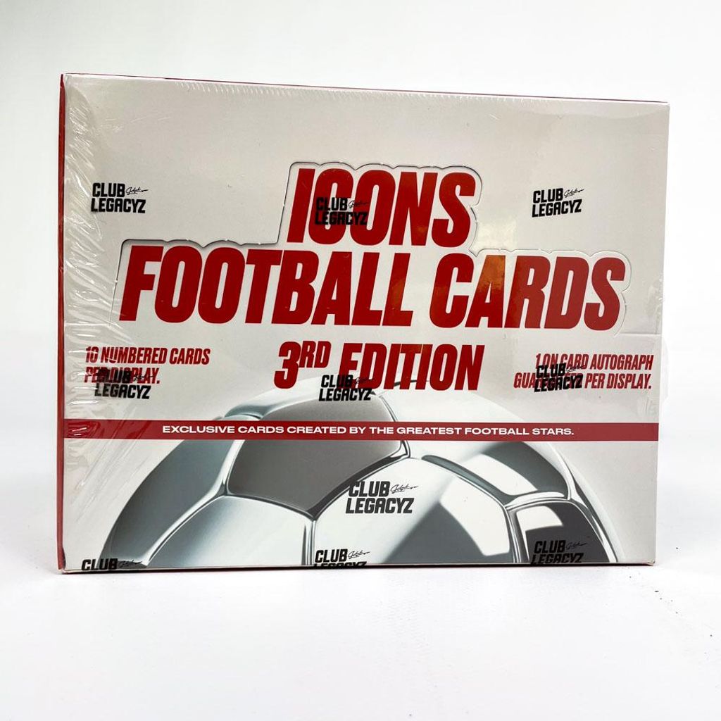Club Legacyz, Hobby-Box, Icons Soccer Third Edition 2026 Produktbild 