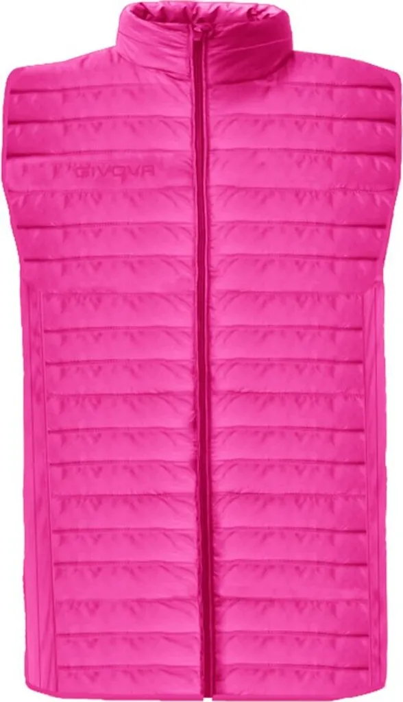 Gilet rose Givova Grecia pour le fitness, vêtement running de mi-saison