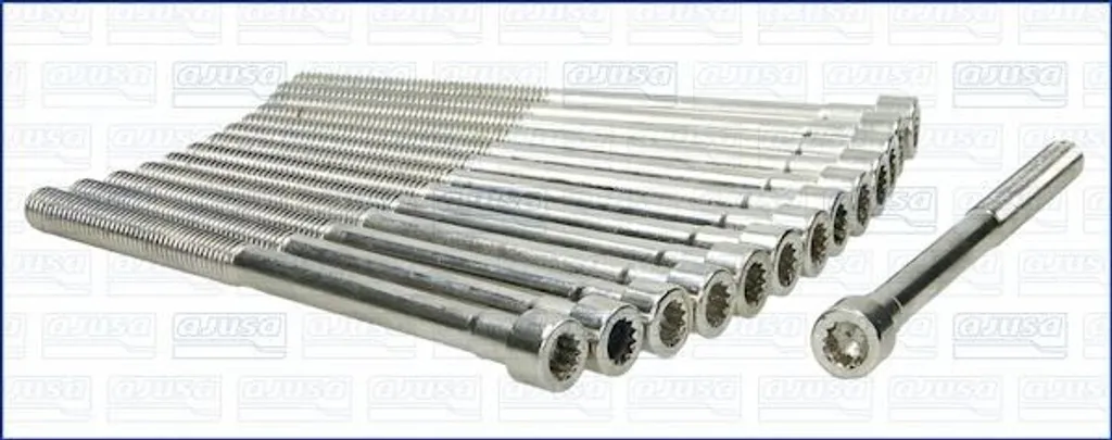 Jeu de vis de culasse robuste pour MERCEDES SL R129 moteur M12 AJUSA