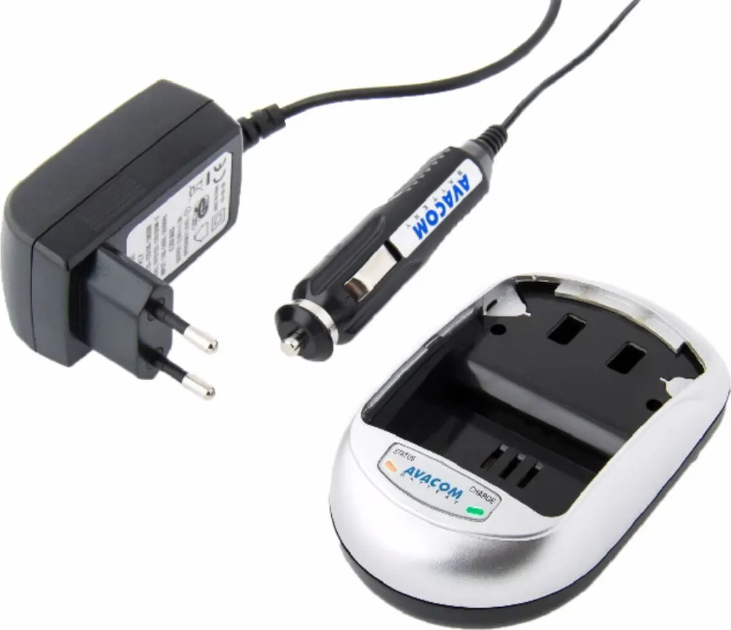 Chargeur de voyage Avacom AV-MP pour batteries Li-ion photo et vidéo