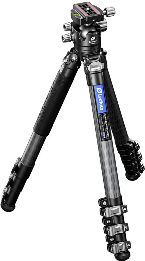 Trépied Leofoto LSR-324C et Rotule LH-40 LR Ranger Series en Carbone