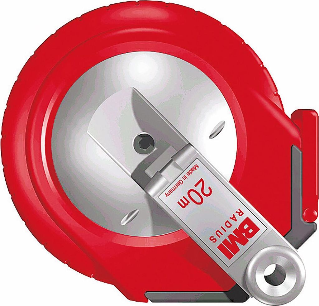 BMI Bandmaß "Stahl", 30 m, Kapsel