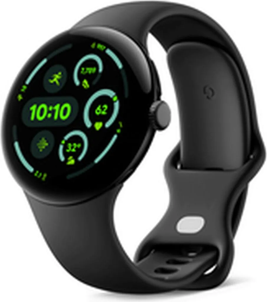 Montre connectée Google GA05785-DE noire 45mm pour le suivi du sport quotidien