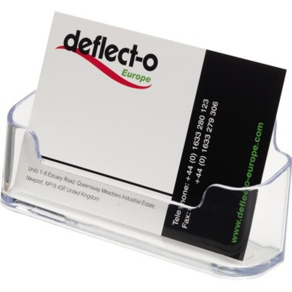 deflecto 70101 deflecto Visitenkartenhalter, 1 Fach, Image du produit 
