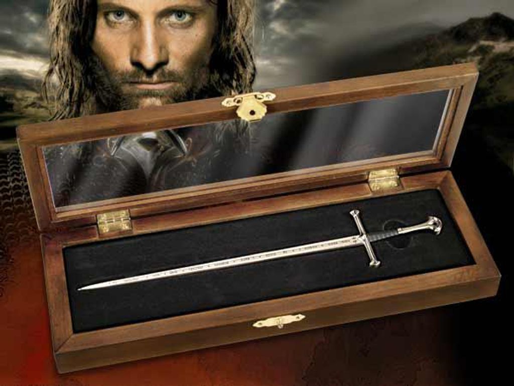 Herr der Ringe Brieföffner Anduril Produktbild 